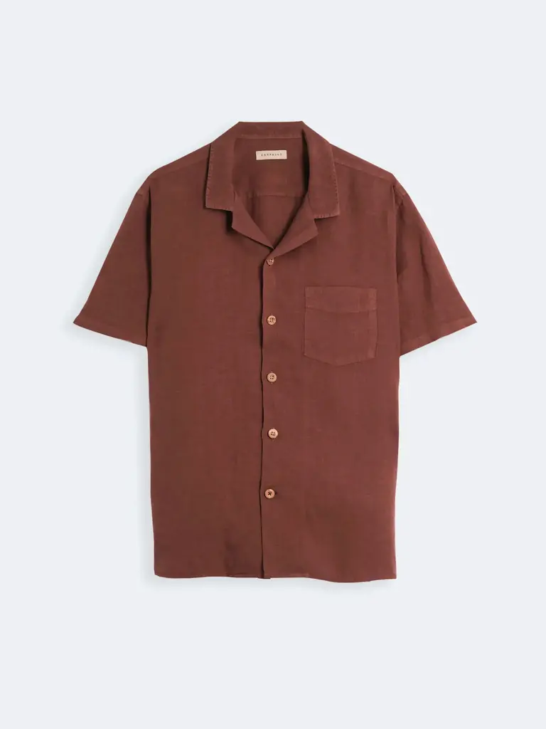 Carpasus Shirt Linen Nuve Chili