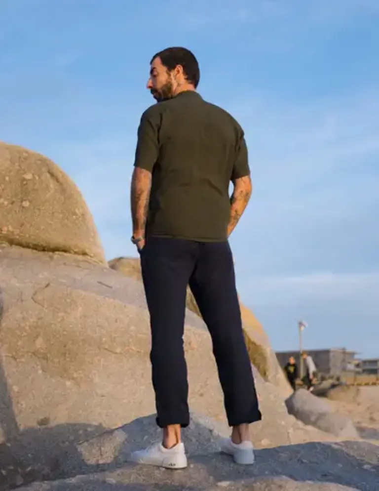 Carpasus Shirt Linen Areia Moss