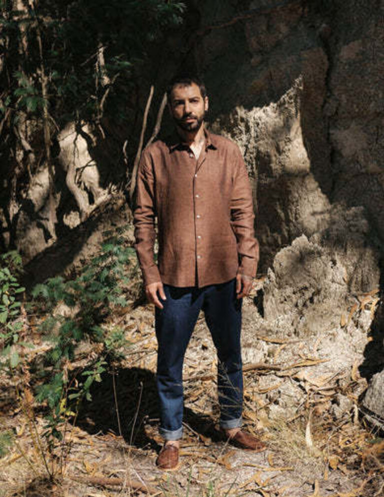 Carpasus Shirt Linen Verzasca Bronze