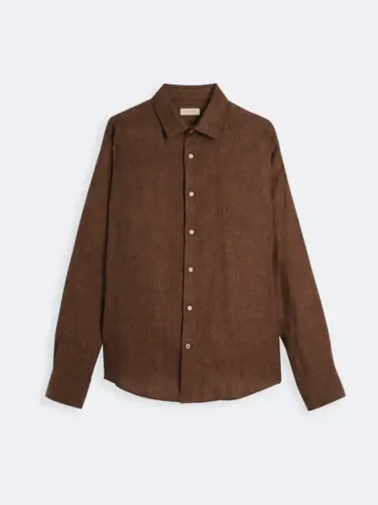 Carpasus Shirt Linen Verzasca Bronze