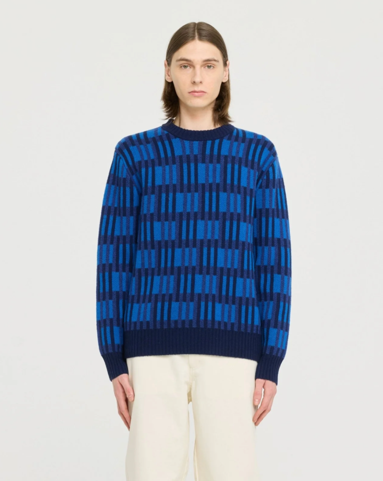 Castart Bracket jumper blue