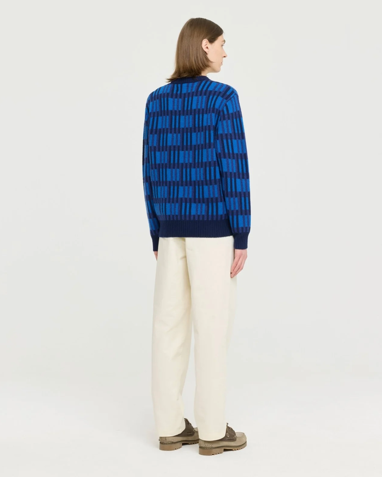 Castart Bracket jumper blue