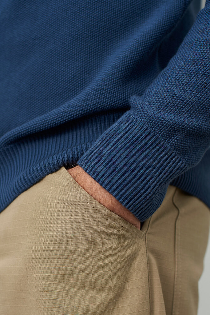 About Companions MORTEN jumper eco knotted blue