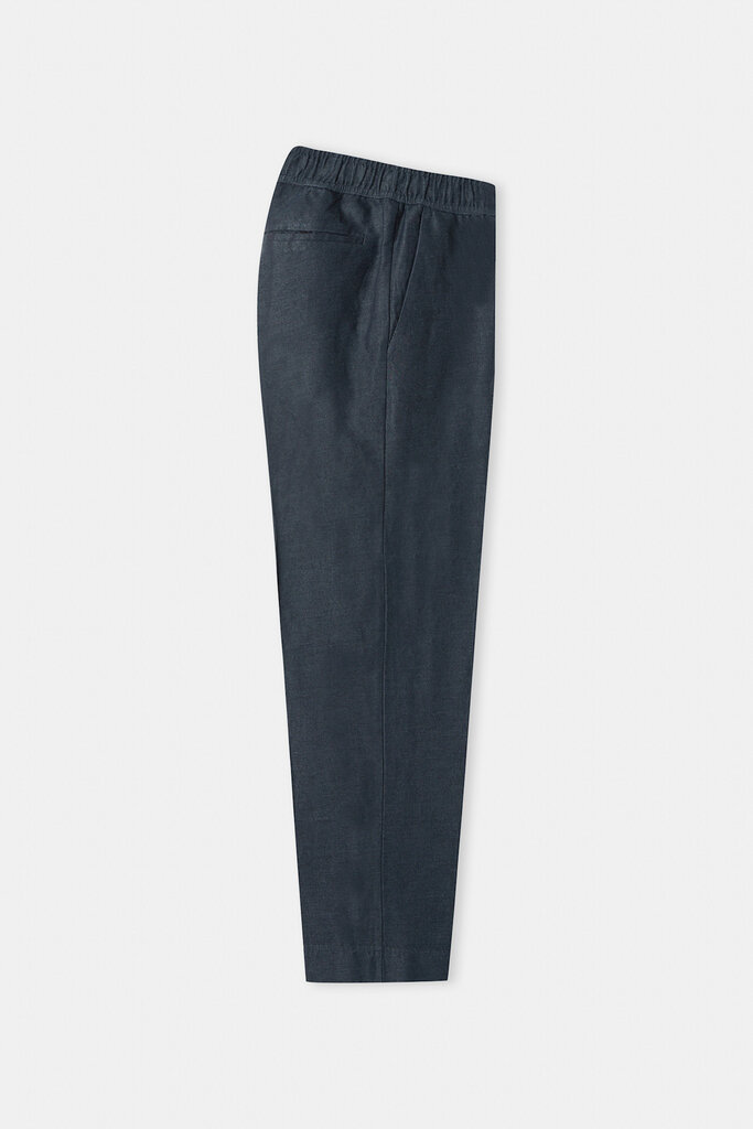 About Companions MAGNUS trousers winter linen cold navy