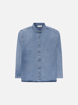 The Good People Sonos shirt denim blue The Good People Sonos shirt denim blue