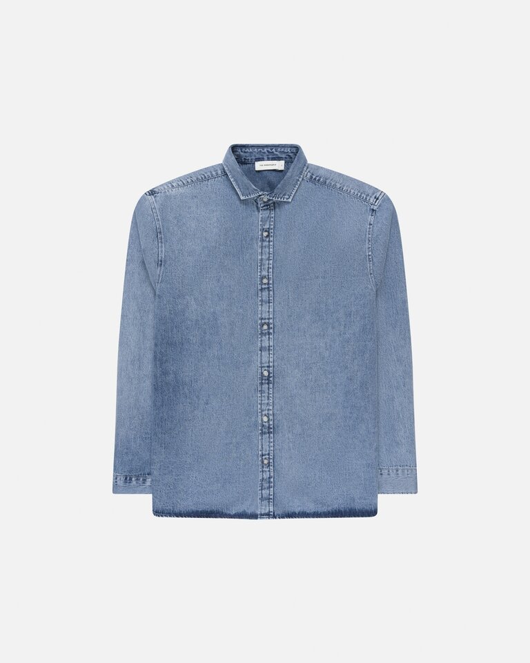 The Good People Sonos shirt denim blue