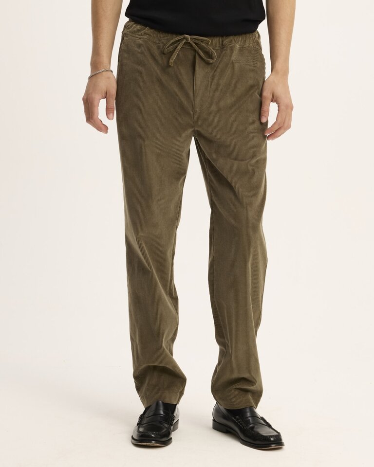 The Good People Bob New Trousers Dark Khaki