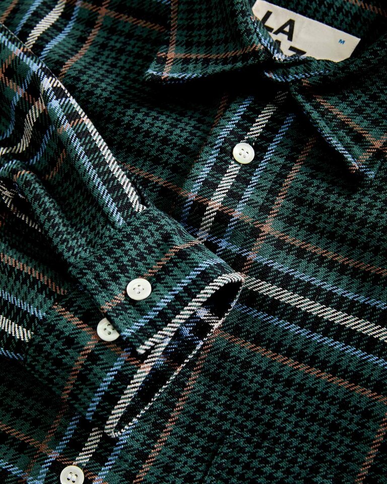 La Paz Carvalho shirt dark green