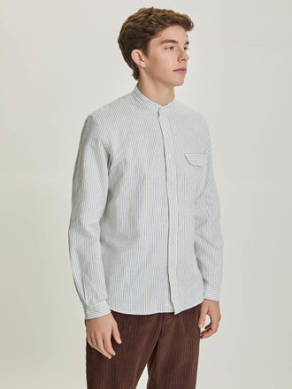 La Paz Vieira shirt yves blue stripes La Paz Vieira shirt yves blue stripes