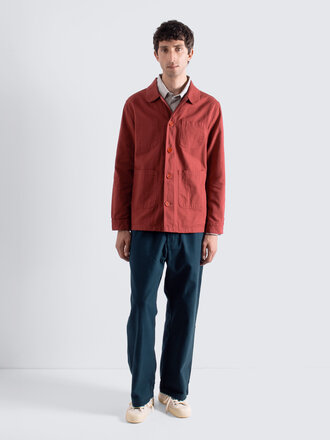 Far Afield Station jacket panama twill red Far Afield Station jacket panama twill red