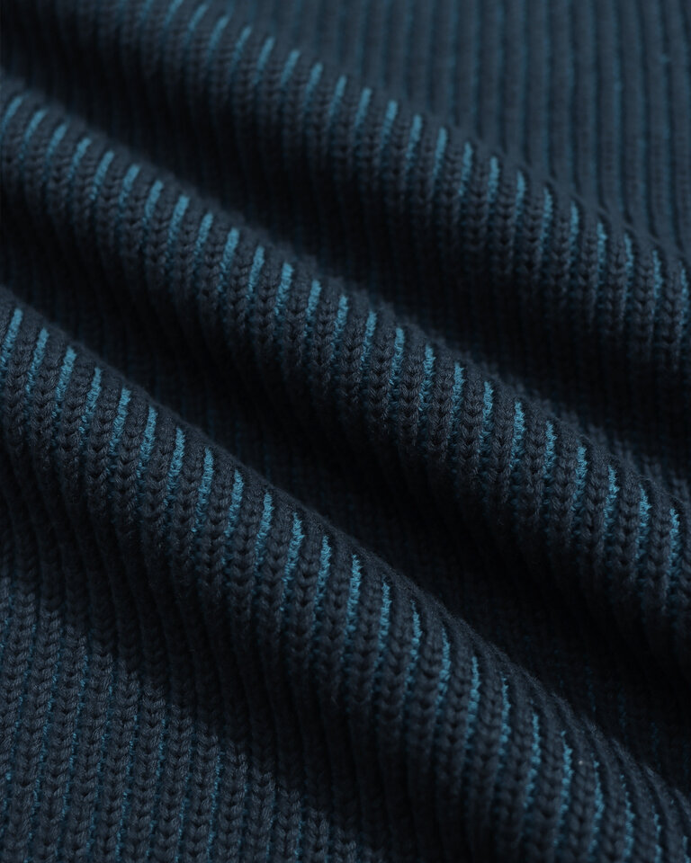 Far Afield Hamish ribbed knit navy blue