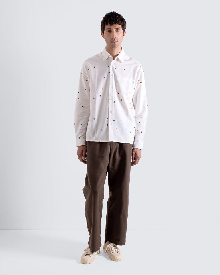Far Afield Classic shirt shapes white
