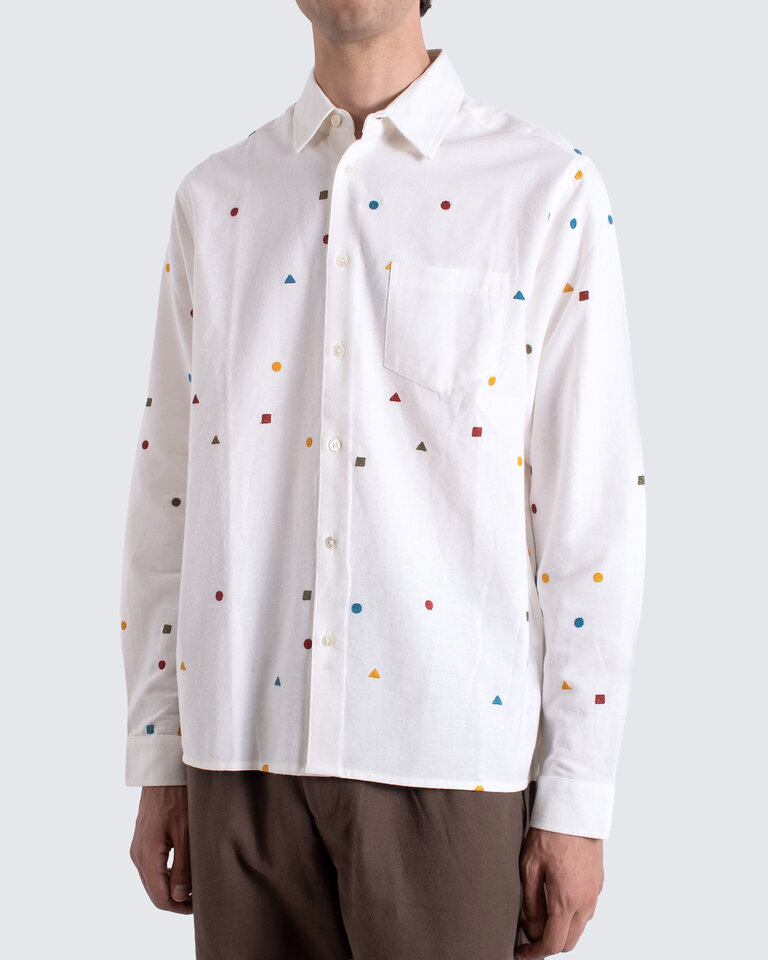 Far Afield Classic shirt shapes white