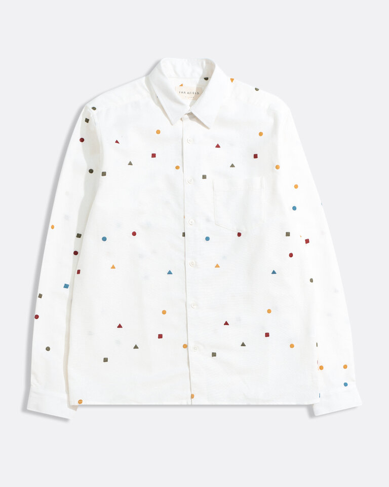 Far Afield Classic shirt shapes white