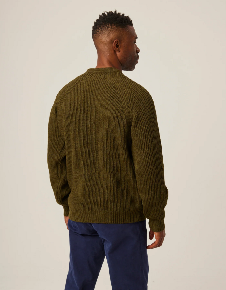 Peregrine Ford Crew Jumper Olive