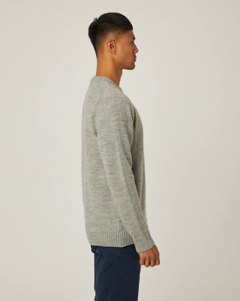 Peregrine Intercity Crew Jumper Light Grey