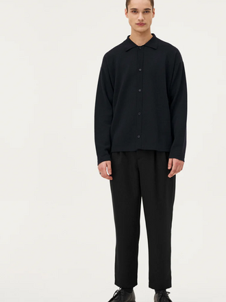 Noyoco Cambridge black twill trousers