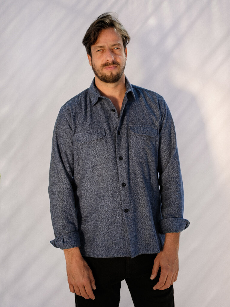 Carpasus Shirt Flannel Pinho Blue