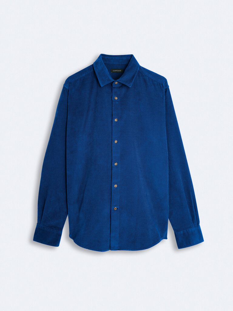 Carpasus Cord Shirt Rio Saphir