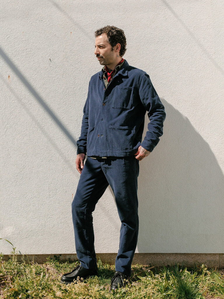 Carpasus Overshirt Corduroy Urso Navy