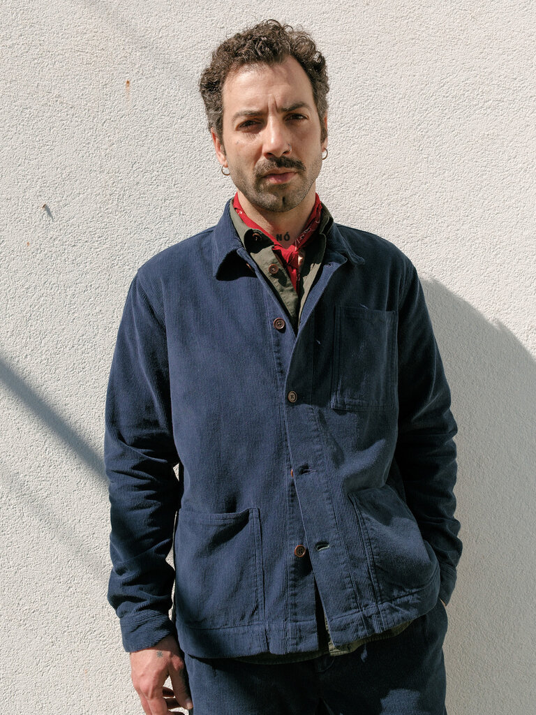 Carpasus Overshirt Corduroy Urso Navy