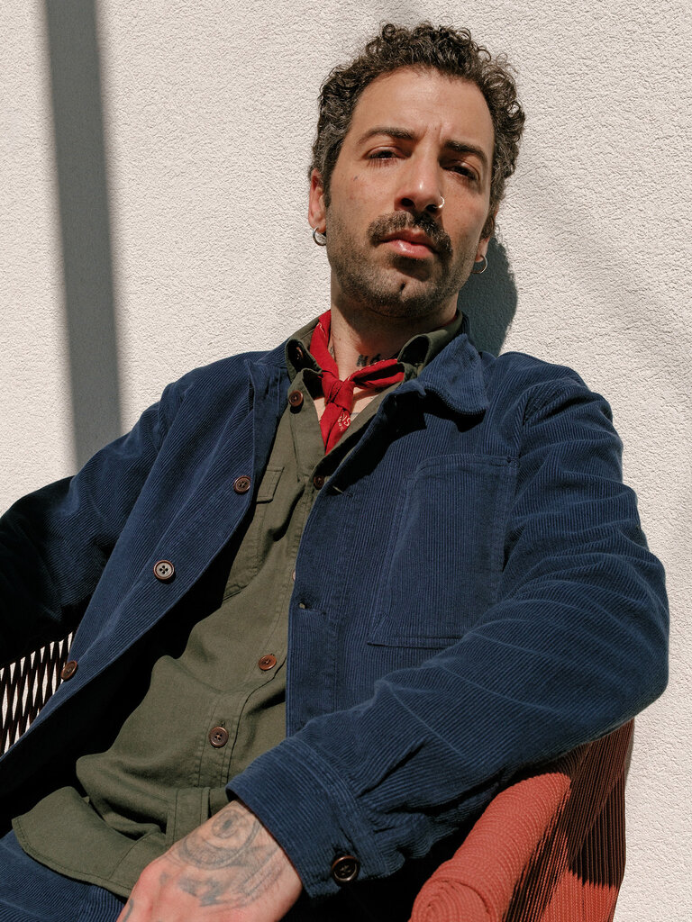 Carpasus Overshirt Corduroy Urso Navy