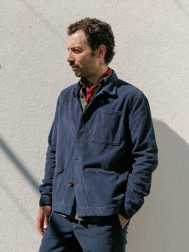 Carpasus Overshirt Corduroy Urso Navy