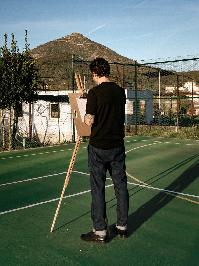 Carpasus T-Shirt Merino Folha Black