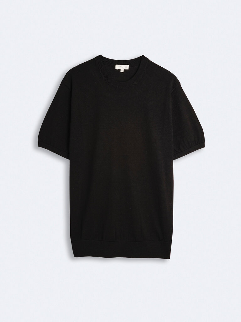 Carpasus T-Shirt Merino Folha Black