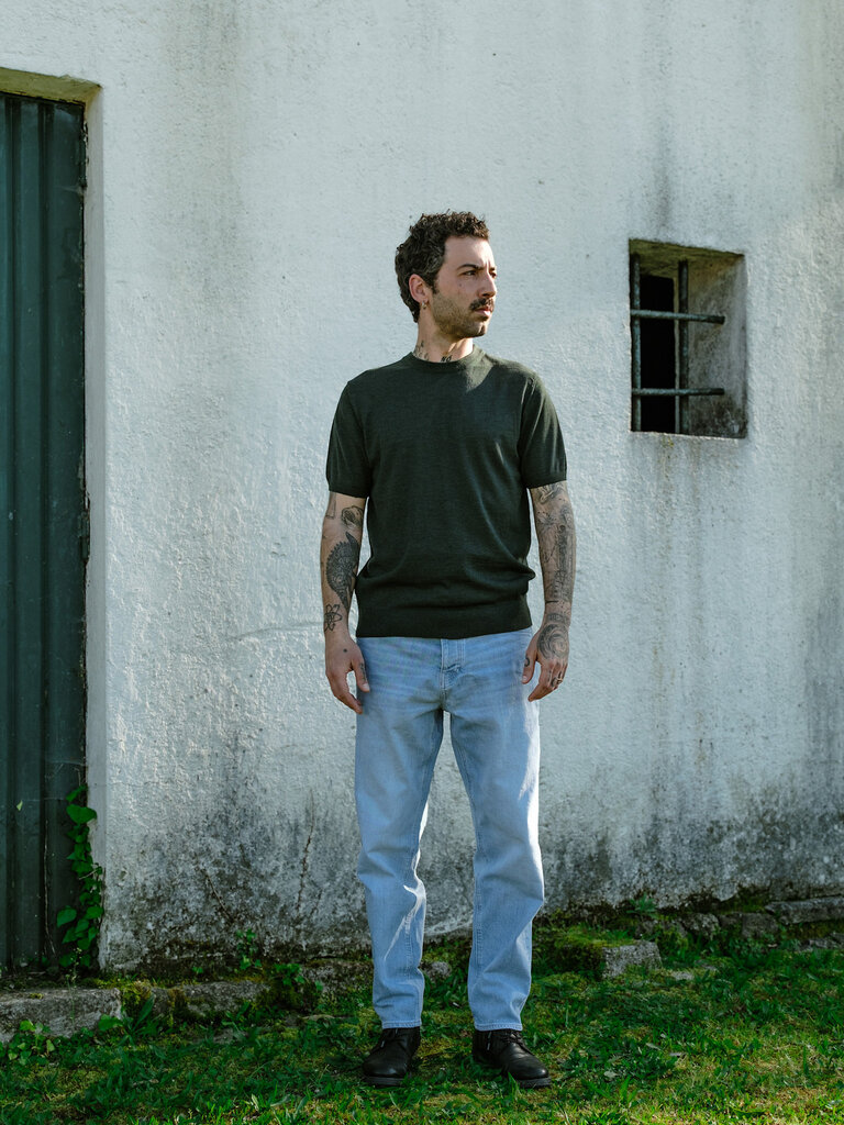 Carpasus T-Shirt Merino Folha Moss