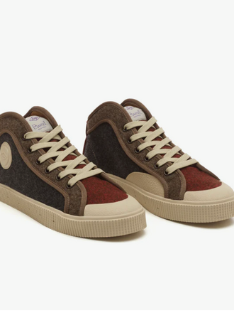 Sanjo K100 Burel Dark Grey Multicolor