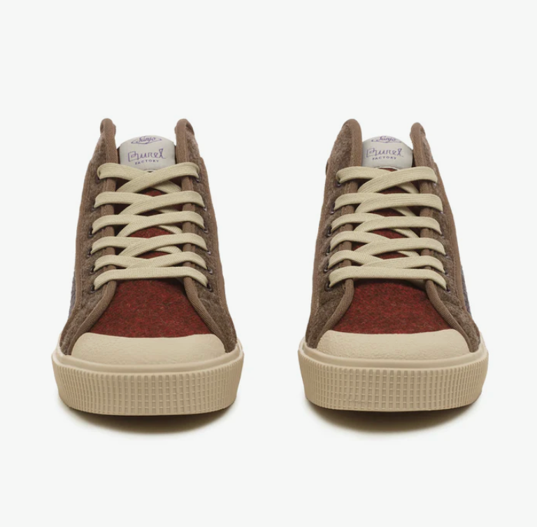 Sanjo K100 Burel Dark Grey Multicolor