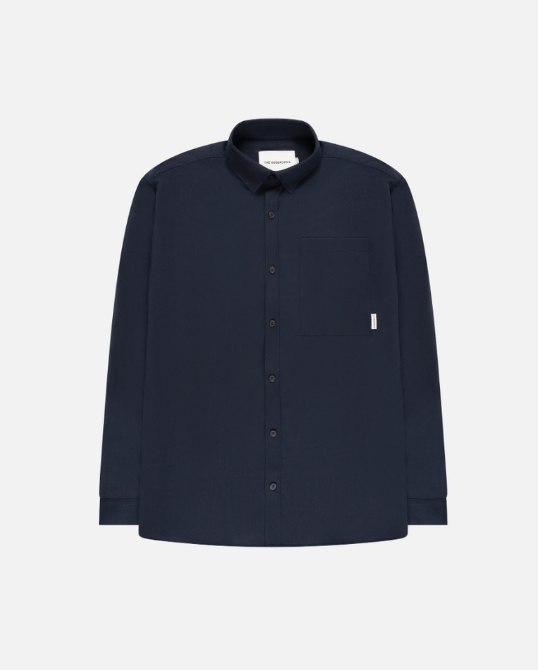 The Good People Secret shirt navy
