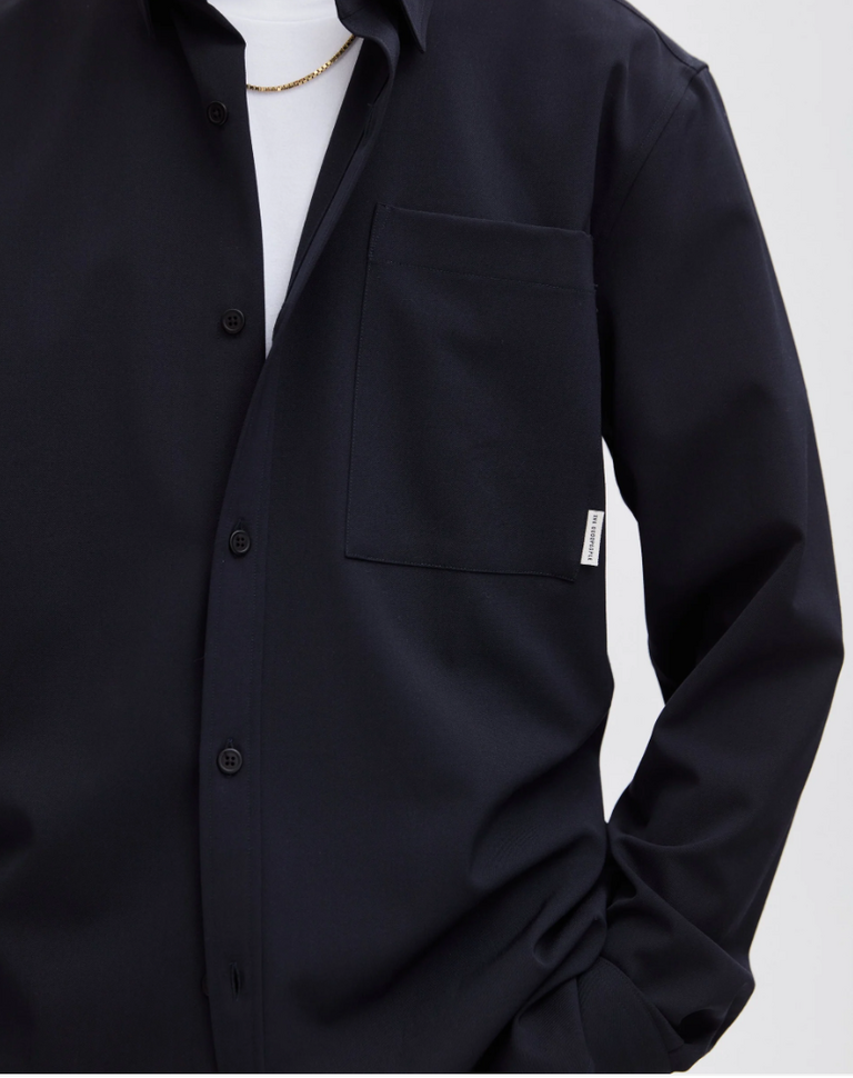 The Good People Secret shirt navy