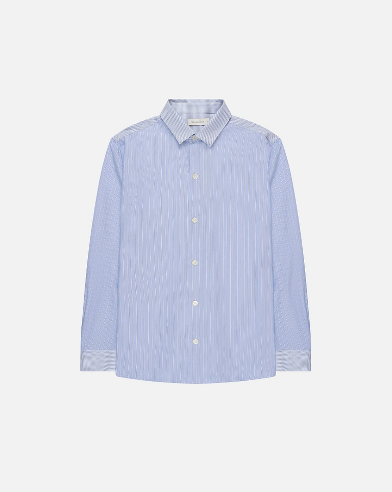 The Good People Sblock shirt blue