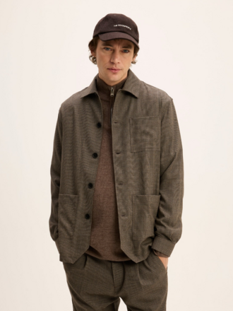 The Good People Javi shirt brown