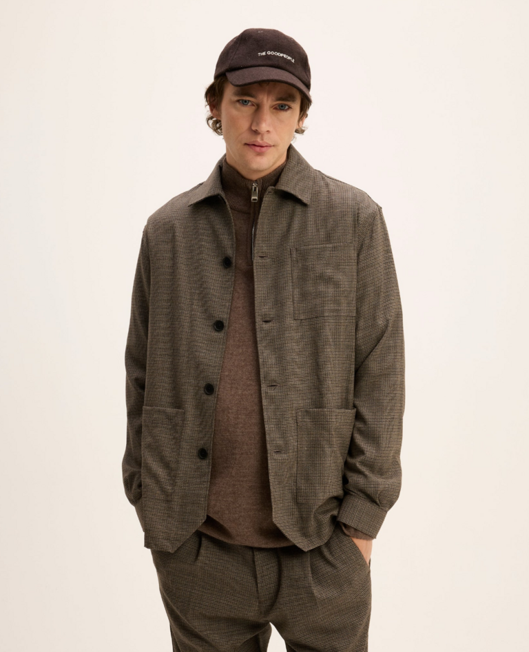 The Good People Javi shirt brown