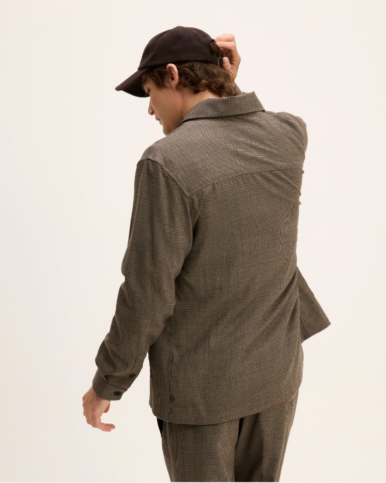 The Good People Javi shirt brown