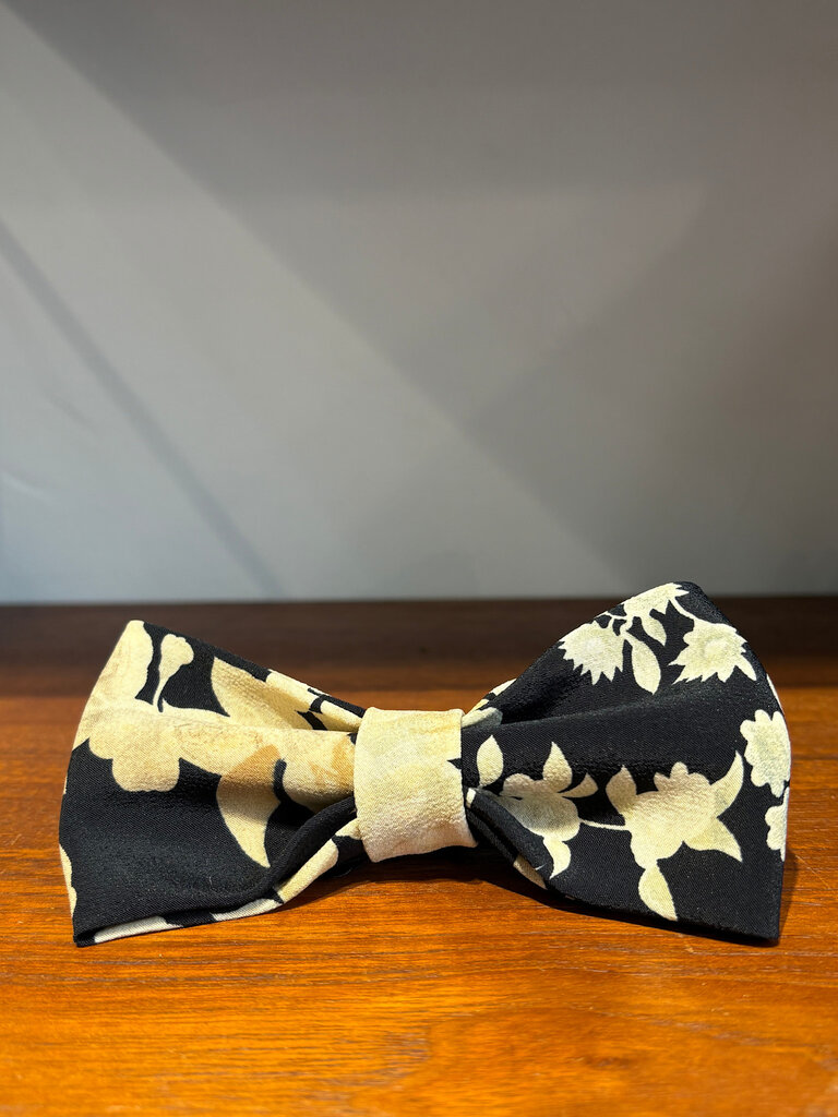 Papijon Strik Papijon flower ecru black