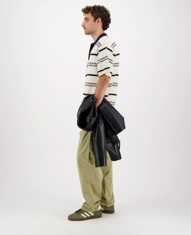 Castart Lundy polo stripe ecru