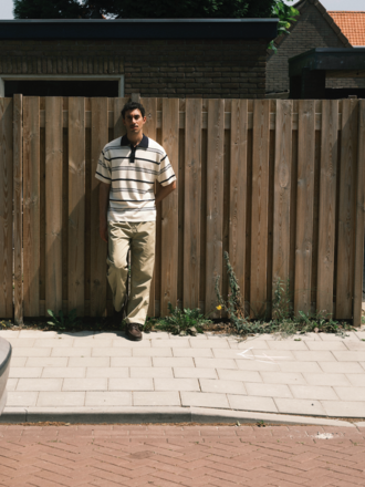 Castart Lundy polo stripe ecru