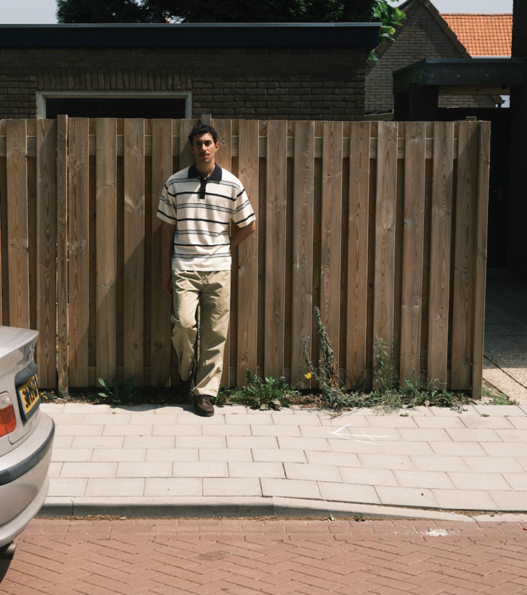 Castart Lundy polo stripe ecru