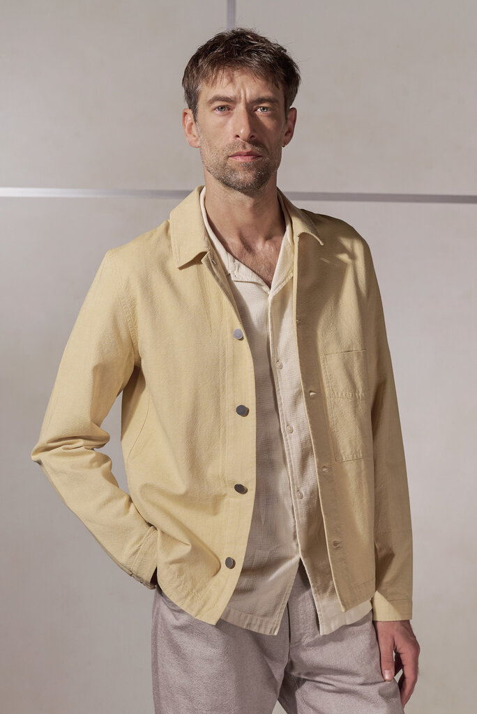 About Companions ASIR jacket eco canvas 230g yellow