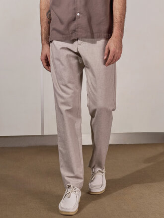 About Companions OLF trousers eco canvas 230g cold brown