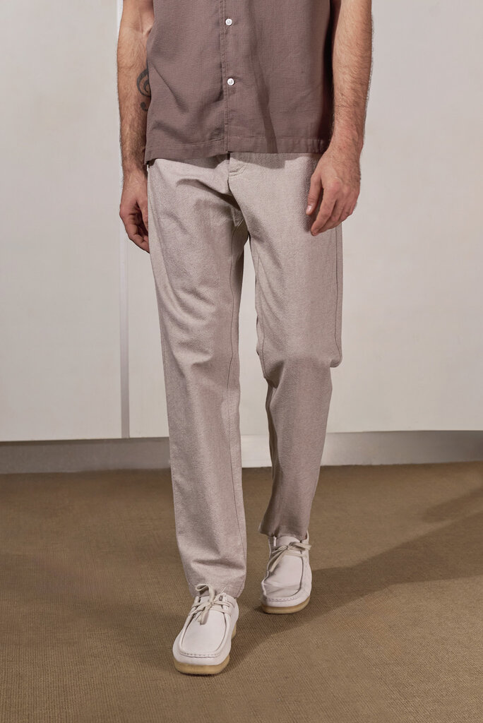 About Companions OLF trousers eco canvas 230g cold brown