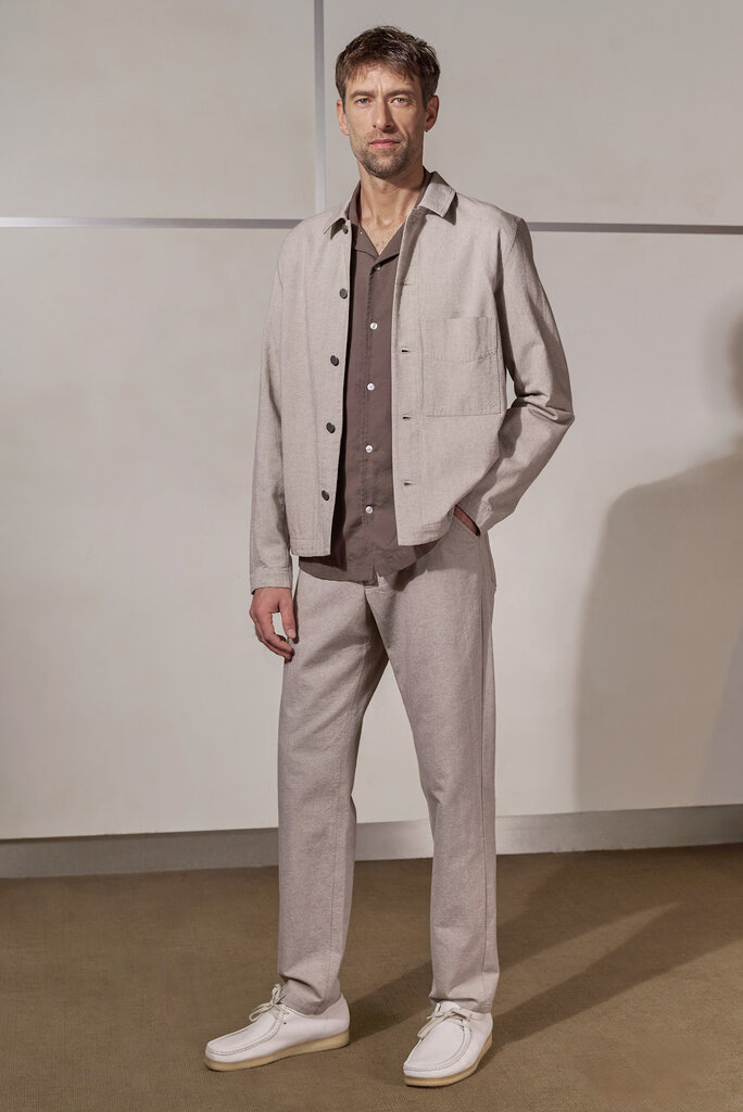 About Companions OLF trousers eco canvas 230g cold brown