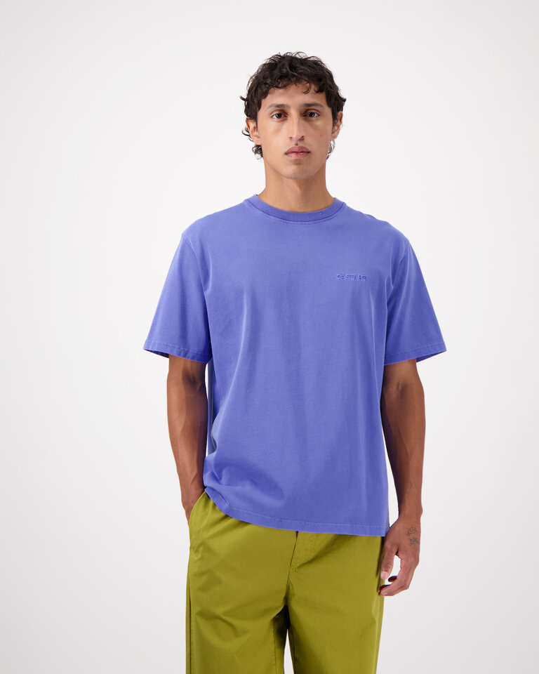 Castart Stonewashed tee t-shirt cobalt