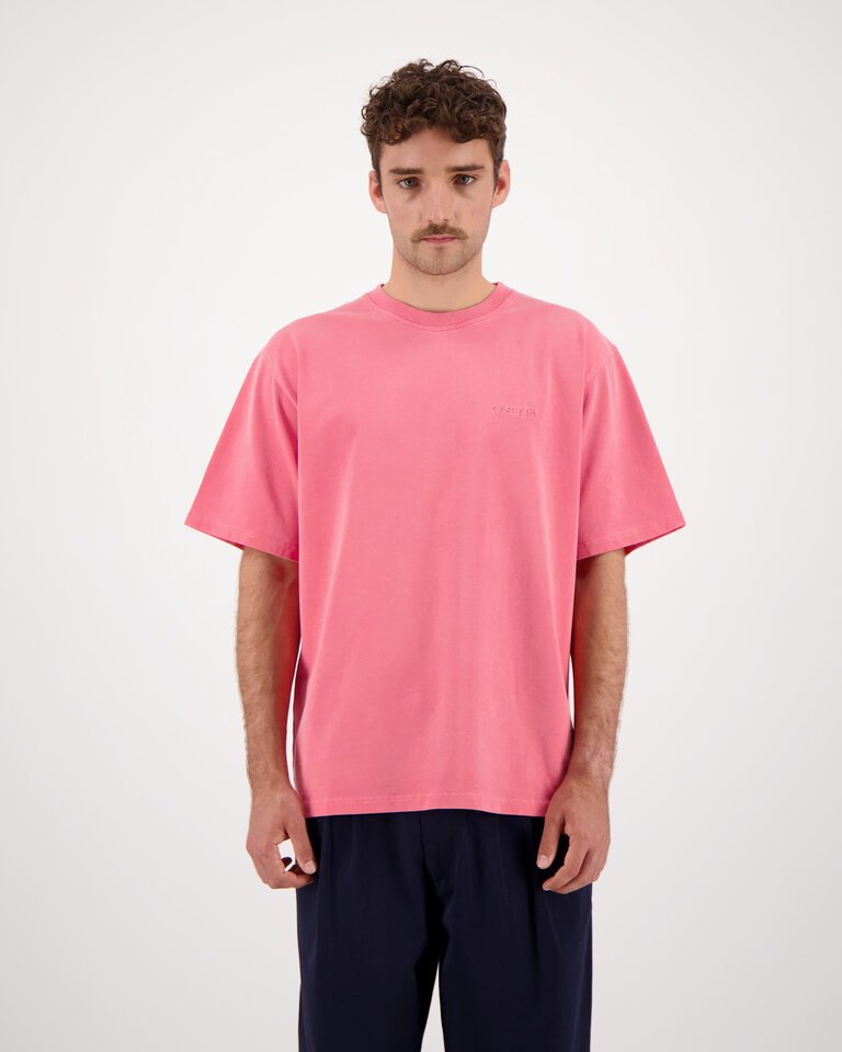 Castart Stonewashed tee t-shirt pink