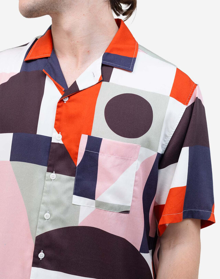 OLOW Aloha shirt cubism