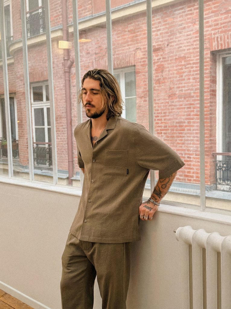 The Good People Sage Shirt Earth